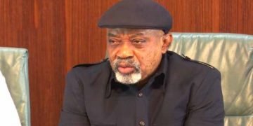 President Buhari Felicitates with Labour and Employment Minister, Chris Ngige At 68