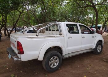 A picture of Toyota Hilux for illustration purpose
