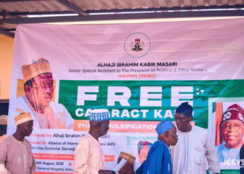 Tinubu’s Aide, Masari Hosts Free Eye Care Camp in Katsina, Engr. Ramat Joins Other Dignitaries
