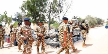 Operation HADIN KAI Troops Foil Terrorist Attack, Recover Arms in North East