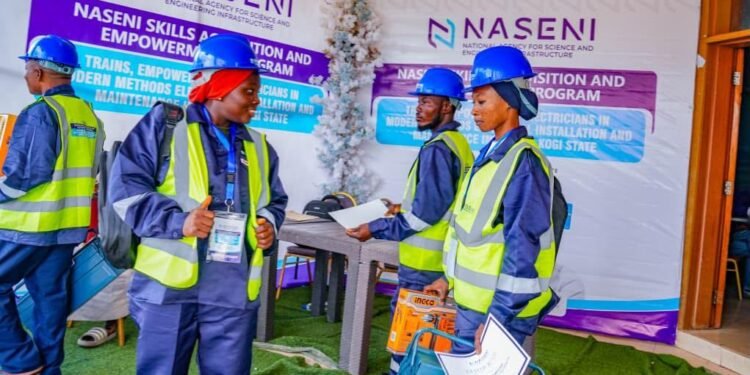 NASENI Trains 120 Kogi Youths in Electrical Installation, Provides Starter Packs, N50,000 Each